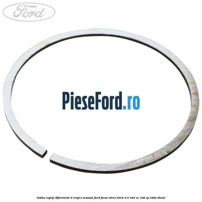 Saiba reglaj diferential 6 trepte manual Ford Focus 2014-2018 2.0 TDCi ST 185 cp T8DA diesel