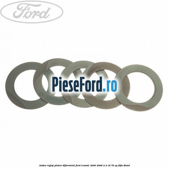 Saiba reglaj pinion diferential Ford Transit 2000-2006 2.4 TD 75 cp F4FA diesel