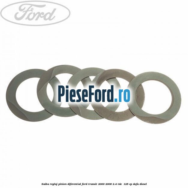 Saiba reglaj pinion diferential Ford Transit 2000-2006 2.4 TDE  125 cp DOFA diesel