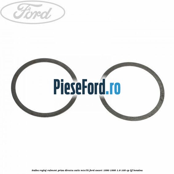 Saiba reglaj rulment priza directa cutie MTX75 Ford Escort 1990-1995 1.6 105 cp LJF benzina