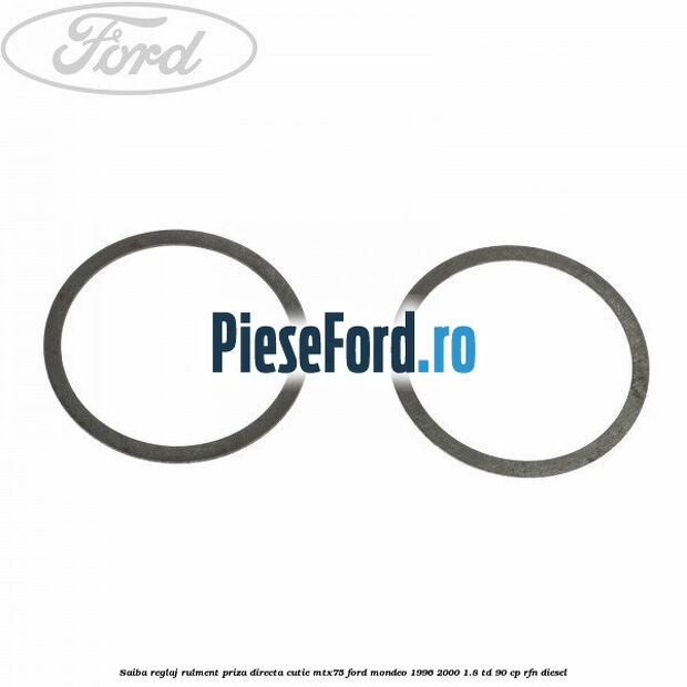 Saiba reglaj rulment priza directa cutie MTX75 Ford Mondeo 1996-2000 1.8 TD 90 cp RFN diesel