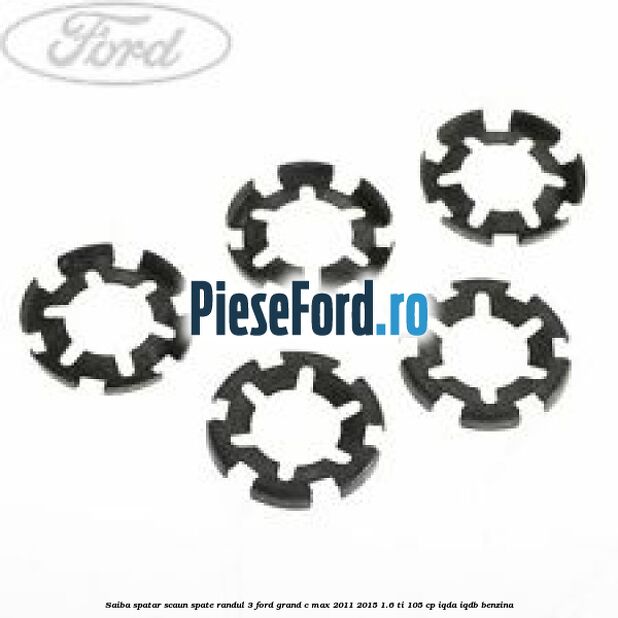 Saiba spatar scaun spate randul 3 Ford Grand C-Max 2011-2015 1.6 Ti 105 cp IQDA, IQDB benzina