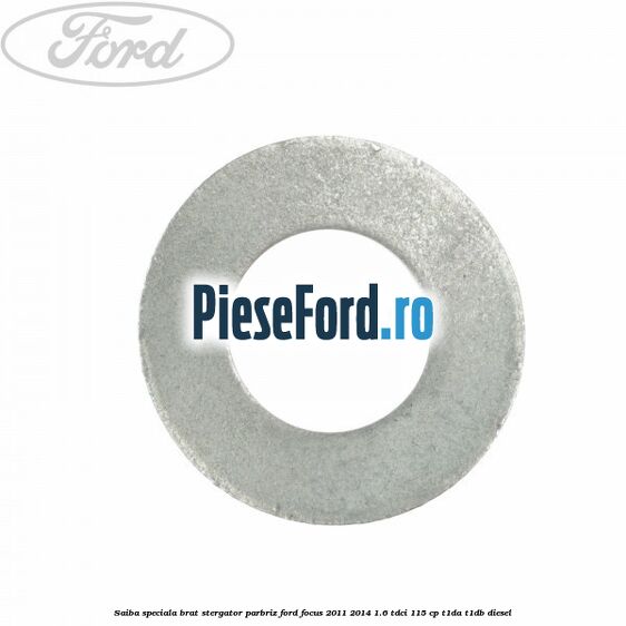 Saiba speciala brat stergator parbriz Ford Focus 2011-2014 1.6 TDCi 115 cp T1DA, T1DB diesel