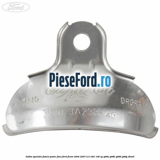 Saiba speciala fuzeta punte fata Ford Focus 2004-2007 2.0 TDCi 136 cp G6DA, G6DB, G6DD, G6DG diesel