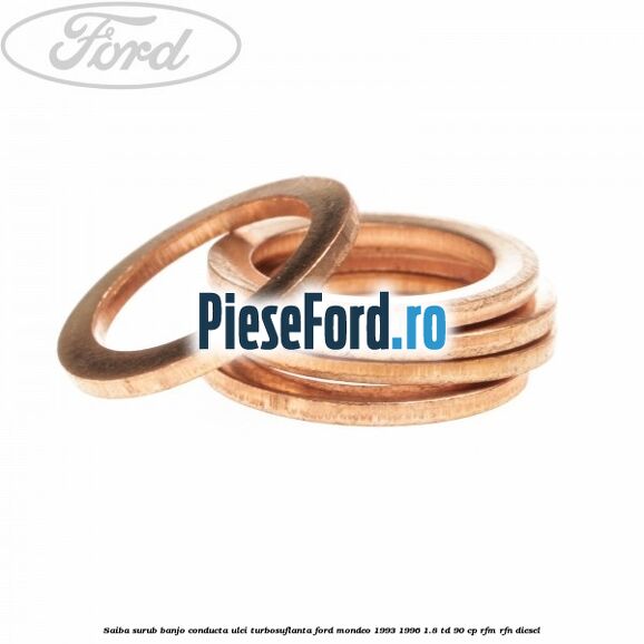 Saiba surub banjo conducta ulei turbosuflanta Ford Mondeo 1993-1996 1.8 TD 90 cp RFM, RFN diesel