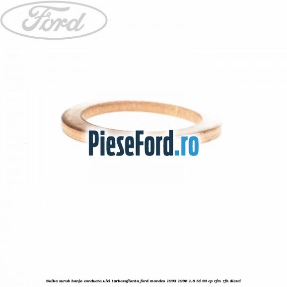 Saiba surub banjo conducta ulei turbosuflanta Ford Mondeo 1993-1996 1.8 TD 90 cp RFM, RFN diesel