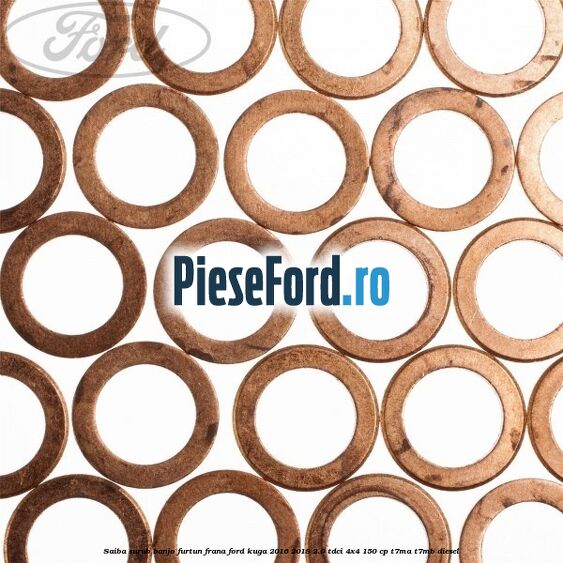 Saiba surub banjo furtun frana Ford Kuga 2016-2018 2.0 TDCi 4x4 150 cp T7MA, T7MB diesel