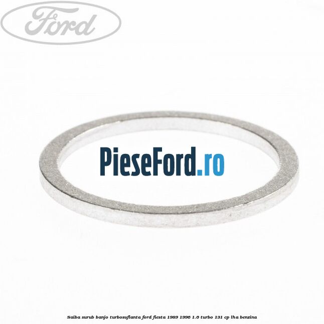 Saiba surub banjo turbosuflanta Ford Fiesta 1989-1996 1.6 Turbo 131 cp LHA benzina
