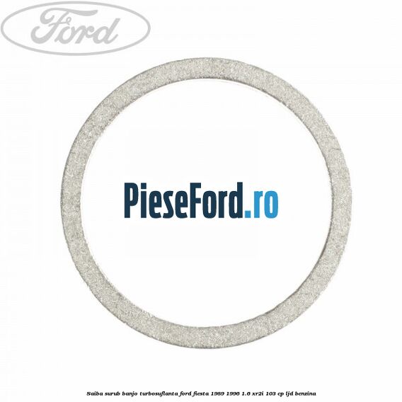Saiba surub banjo turbosuflanta Ford Fiesta 1989-1996 1.6 XR2i 103 cp LJD benzina