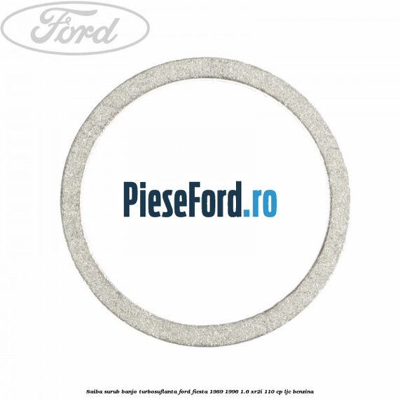 Saiba surub banjo turbosuflanta Ford Fiesta 1989-1996 1.6 XR2i 110 cp LJC benzina