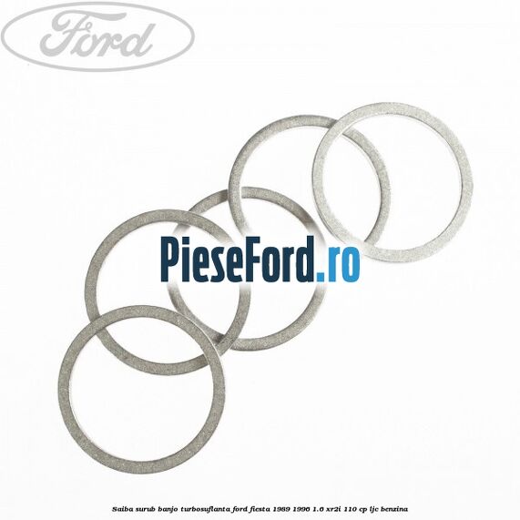 Saiba surub banjo turbosuflanta Ford Fiesta 1989-1996 1.6 XR2i 110 cp LJC benzina