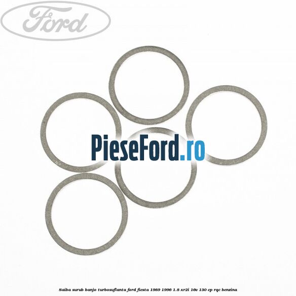Saiba surub banjo turbosuflanta Ford Fiesta 1989-1996 1.8 XR2i 16V 130 cp RQC benzina