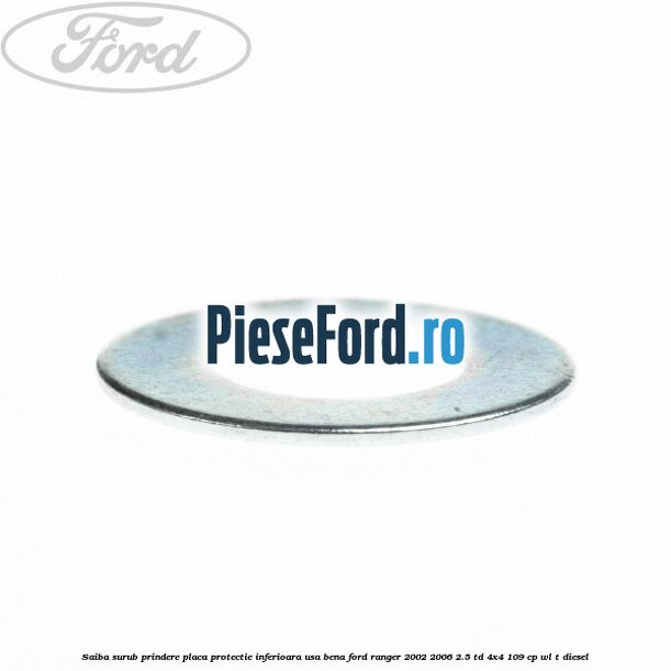 Saiba surub prindere placa protectie inferioara usa bena Ford Ranger 2002-2006 2.5 TD 4x4 109 cp WL-T diesel
