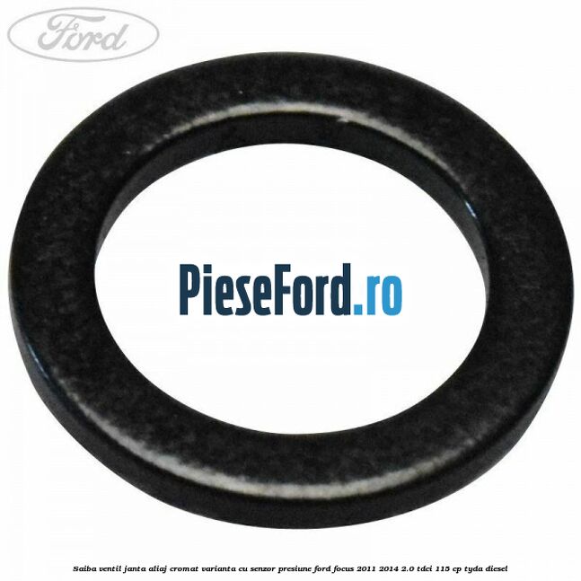 Saiba ventil janta aliaj cromat, varianta cu senzor presiune Ford Focus 2011-2014 2.0 TDCi 115 cp Saiba ventil janta aliaj cromat, varianta cu senzor presiune Ford Focus 2011-2014 2.0 TDCi 115 cp TYDA diesel