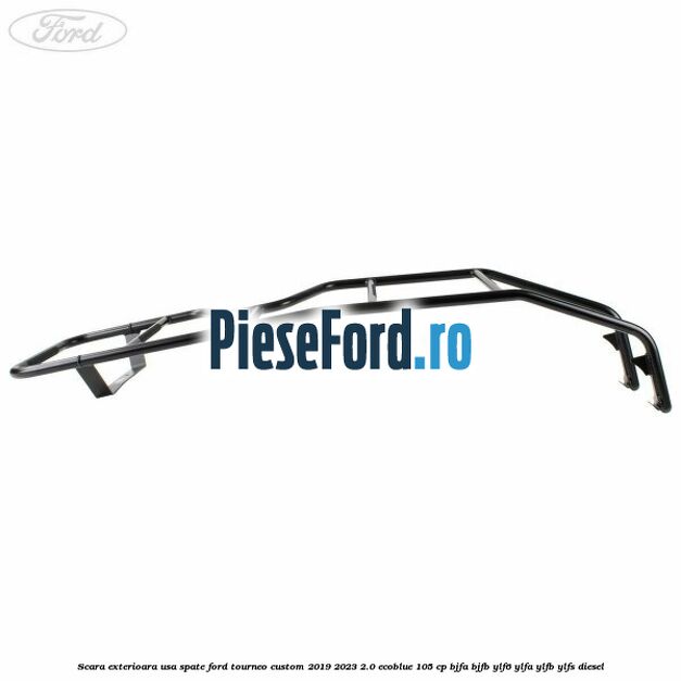 Scara exterioara usa spate Ford Tourneo Custom 2019-2023 2.0 EcoBlue 105 cp BJFA, BJFB, YLF6, YLFA, YLFB, YLFS diesel