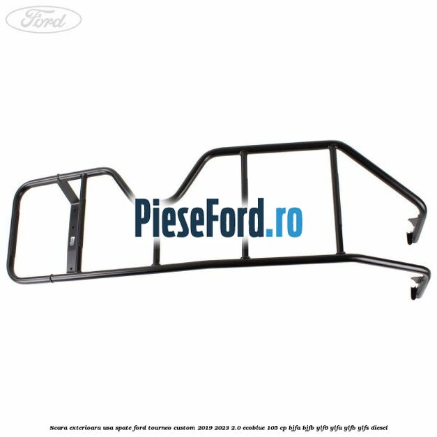 Scara exterioara usa spate Ford Tourneo Custom 2019-2023 2.0 EcoBlue 105 cp BJFA, BJFB, YLF6, YLFA, YLFB, YLFS diesel