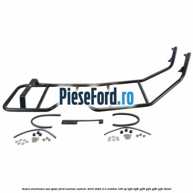 Scara exterioara usa spate Ford Tourneo Custom 2019-2023 2.0 EcoBlue 105 cp BJFA, BJFB, YLF6, YLFA, YLFB, YLFS diesel