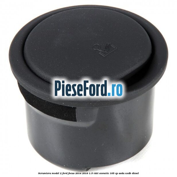 Scrumiera model 2 Ford Focus 2014-2018 1.5 TDCi ECOnetic 105 cp AEDA, XXDB diesel