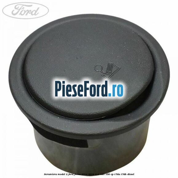 Scrumiera model 2 Ford Focus 2014-2018 2.0 TDCi 150 cp T7DA, T7DB diesel