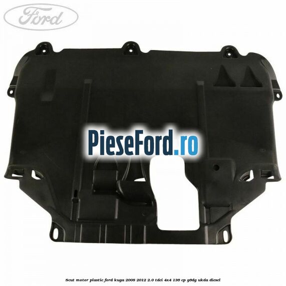 Scut motor plastic Ford Kuga 2008-2012 2.0 TDCi 4x4 136 cp G6DG, UKDA diesel
