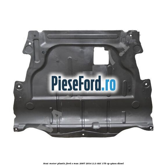 Scut motor, plastic Ford S-Max 2007-2014 2.2 TDCi 175 cp Q4WA diesel