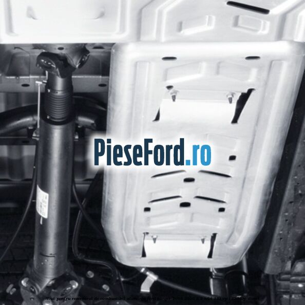Scut pentru rezervorul de combustibil aluminiu Ford Ranger 2016-2020 2.2 TDCi 131 cp T22DD0P diesel