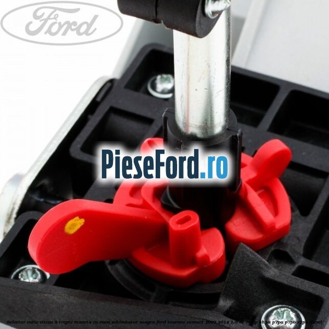 Selector cutie viteza 5 trepte maneta cu nuca schimbator neagra Ford Tourneo Connect 2002-2014 1.8 Di 75 cp BHPA, P7PA, P7PB, R2PA diesel