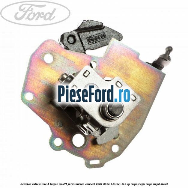 Selector cutie viteze 5 trepte MTX75 Ford Tourneo Connect 2002-2014 1.8 TDCi 110 cp RWPA, RWPB, RWPC, RWPD diesel