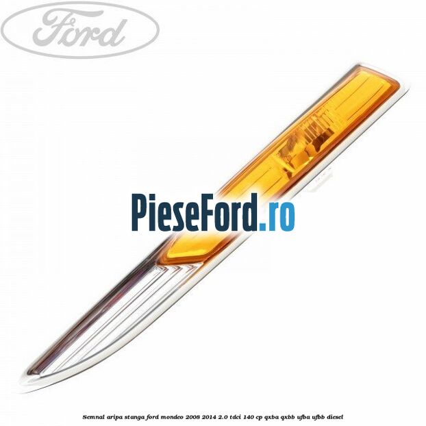 Semnal aripa stanga Ford Mondeo 2008-2014 2.0 TDCi 140 cp QXBA, QXBB, UFBA, UFBB diesel