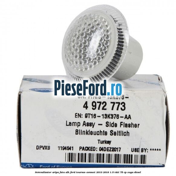 Semnalizator aripa fata alb Ford Tourneo Connect 2013-2018 1.5 TDCi 75 cp XUGA diesel