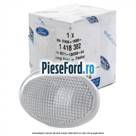 Semnalizator lateral alb Ford Transit 2006-2014 2.2 TDCi 130 cp QWFA diesel