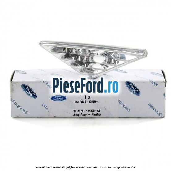 Semnalizator lateral alb, gol Ford Mondeo 2000-2007 3.0 V6 24V 204 cp Semnalizator lateral alb, gol Ford Mondeo 2000-2007 3.0 V6 24V 204 cp REBA benzina