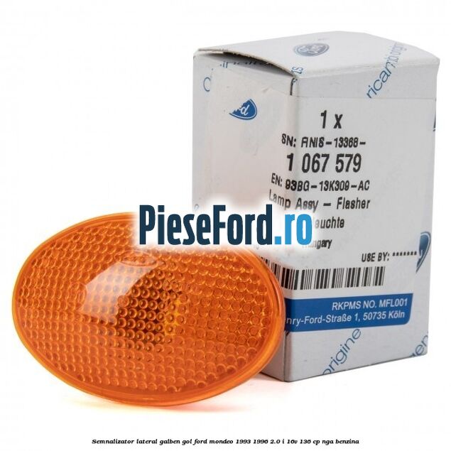 Semnalizator lateral galben gol Ford Mondeo 1993-1996 2.0 i 16V 136 cp Semnalizator lateral galben gol Ford Mondeo 1993-1996 2.0 i 16V 136 cp NGA benzina