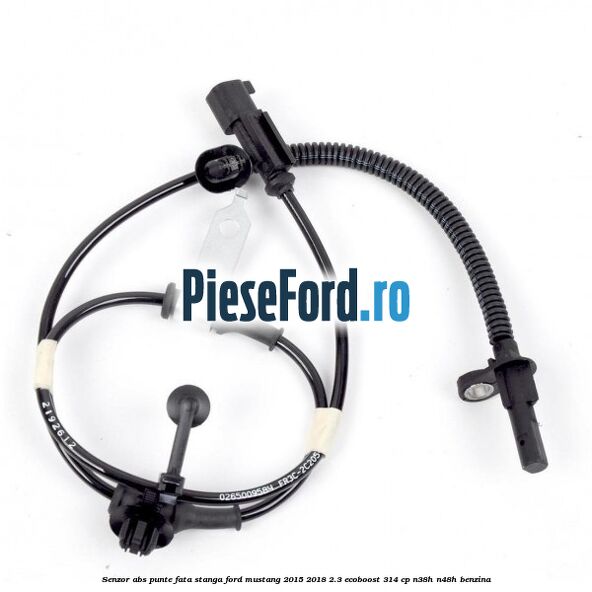 Senzor ABS punte fata stanga Ford Mustang 2015-2018 2.3 EcoBoost 314 cp Senzor ABS punte fata stanga Ford Mustang 2015-2018 2.3 EcoBoost 314 cp N38H, N48H benzina