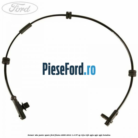 Senzor ABS punte spate Ford Fiesta 2008-2012 1.4 97 cp RTJA, RTJB, SPJA, SPJC, SPJE benzina
