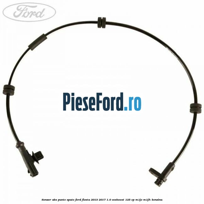 Senzor ABS punte spate Ford Fiesta 2013-2017 1.0 EcoBoost 125 cp M1JE, M1JH benzina