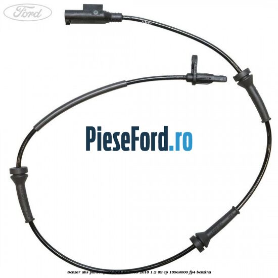 Senzor ABS punte spate Ford Ka 2009-2016 1.2 69 cp 169A4000, FP4 benzina
