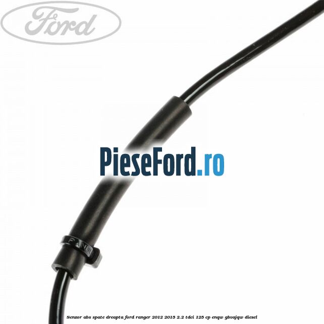 Senzor ABS spate dreapta Ford Ranger 2012-2015 2.2 TDCi 125 cp ENQW, GBVAJQW diesel
