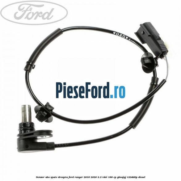Senzor ABS spate dreapta Ford Ranger 2016-2020 2.2 TDCi 160 cp Senzor ABS spate dreapta Ford Ranger 2016-2020 2.2 TDCi 160 cp GBVAJQJ, T22DD0P diesel