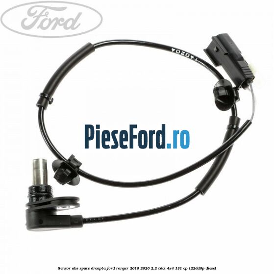 Senzor ABS spate dreapta Ford Ranger 2016-2020 2.2 TDCi 4x4 131 cp T22DD0P diesel