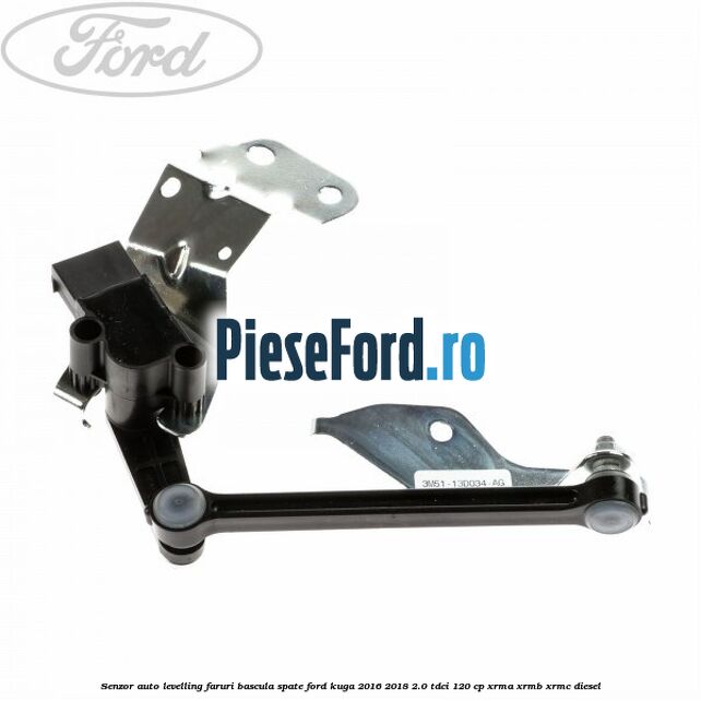 Senzor auto-levelling faruri, bascula spate Ford Kuga 2016-2018 2.0 TDCi 120 cp XRMA, XRMB, XRMC diesel