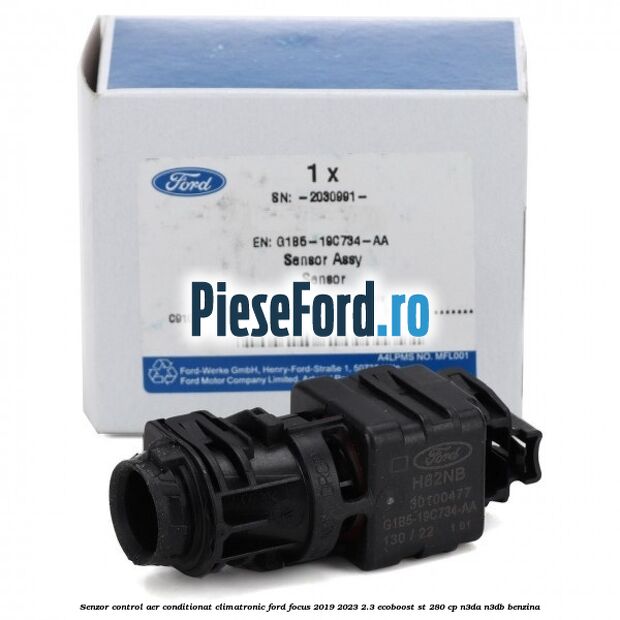 Senzor control aer conditionat, climatronic Ford Focus 2019-2023 2.3 EcoBoost ST 280 cp N3DA, N3DB benzina