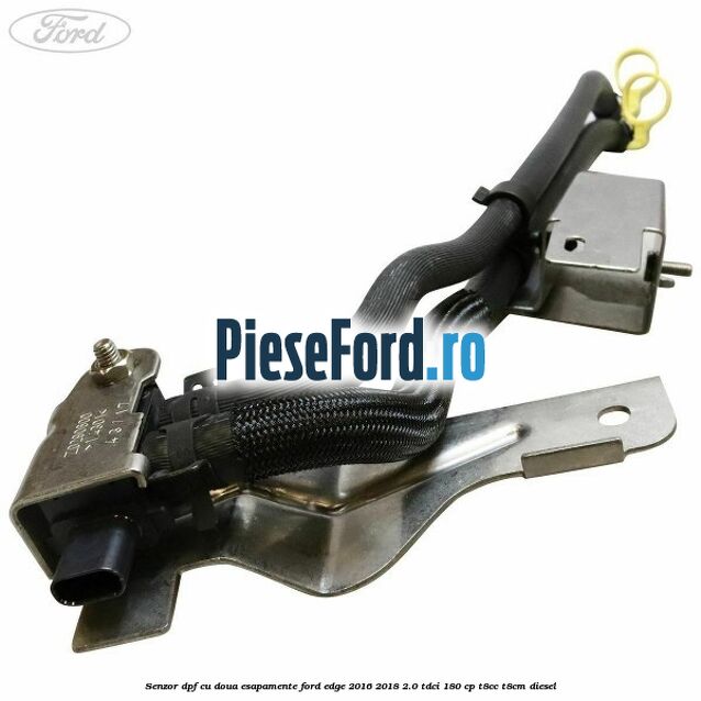 Senzor DPF cu doua esapamente Ford Edge 2016-2018 2.0 TDCi 180 cp T8CC, T8CM diesel