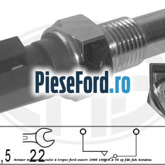 Senzor marsarier cutie 4 trepte Ford Escort 1995-1998 1.4 75 cp F4B, FUH benzina