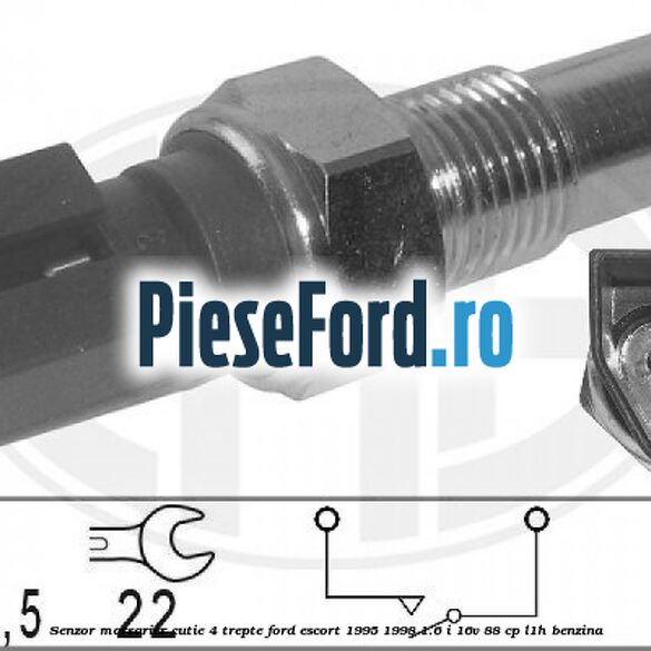 Senzor marsarier cutie 4 trepte Ford Escort 1995-1998 1.6 i 16V 88 cp L1H benzina