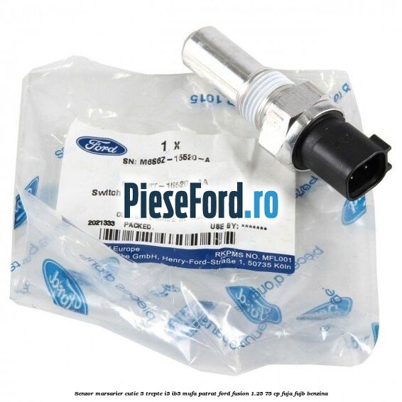 Senzor marsarier, cutie 5 trepte I5/IB5 mufa patrat Ford Fusion 1.25 75 cp FUJA, FUJB benzina