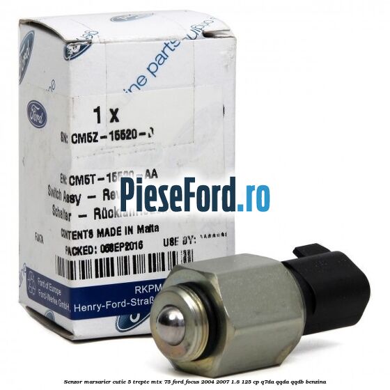 Senzor marsarier cutie 5 trepte MTX 75 Ford Focus 2004-2007 1.8 125 cp Senzor marsarier cutie 5 trepte MTX 75 Ford Focus 2004-2007 1.8 125 cp Q7DA, QQDA, QQDB benzina