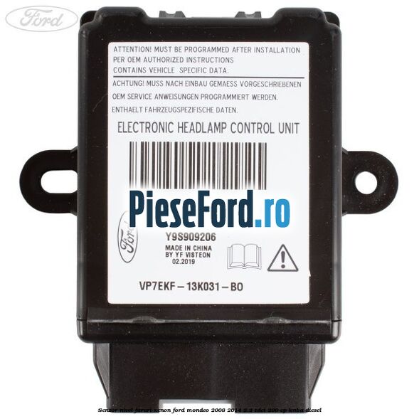 Senzor nivel faruri xenon Ford Mondeo 2008-2014 2.2 TDCi 200 cp KNBA diesel