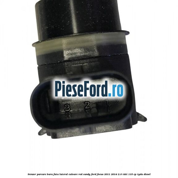 Senzor parcare bara fata lateral culoare red candy Ford Focus 2011-2014 2.0 TDCi 115 cp TYDA diesel