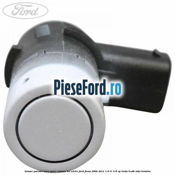 Senzor parcare bara spate culoare ice white Ford Focus 2008-2011 1.6 Ti 115 cp HXDA, HXDB, SIDA benzina